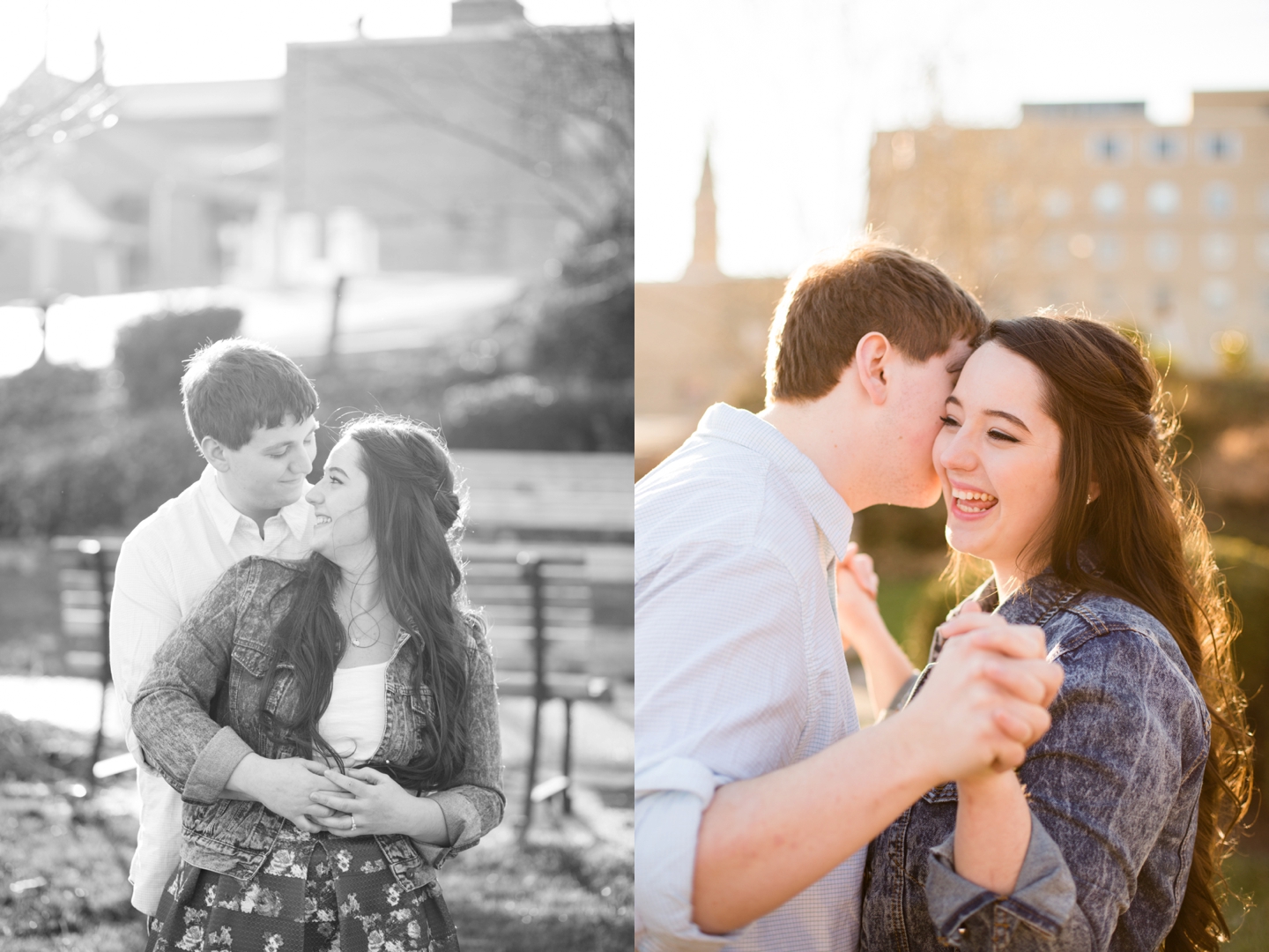 Downtown St. Charles, St. Louis Engagement Photography, Jessica Lauren