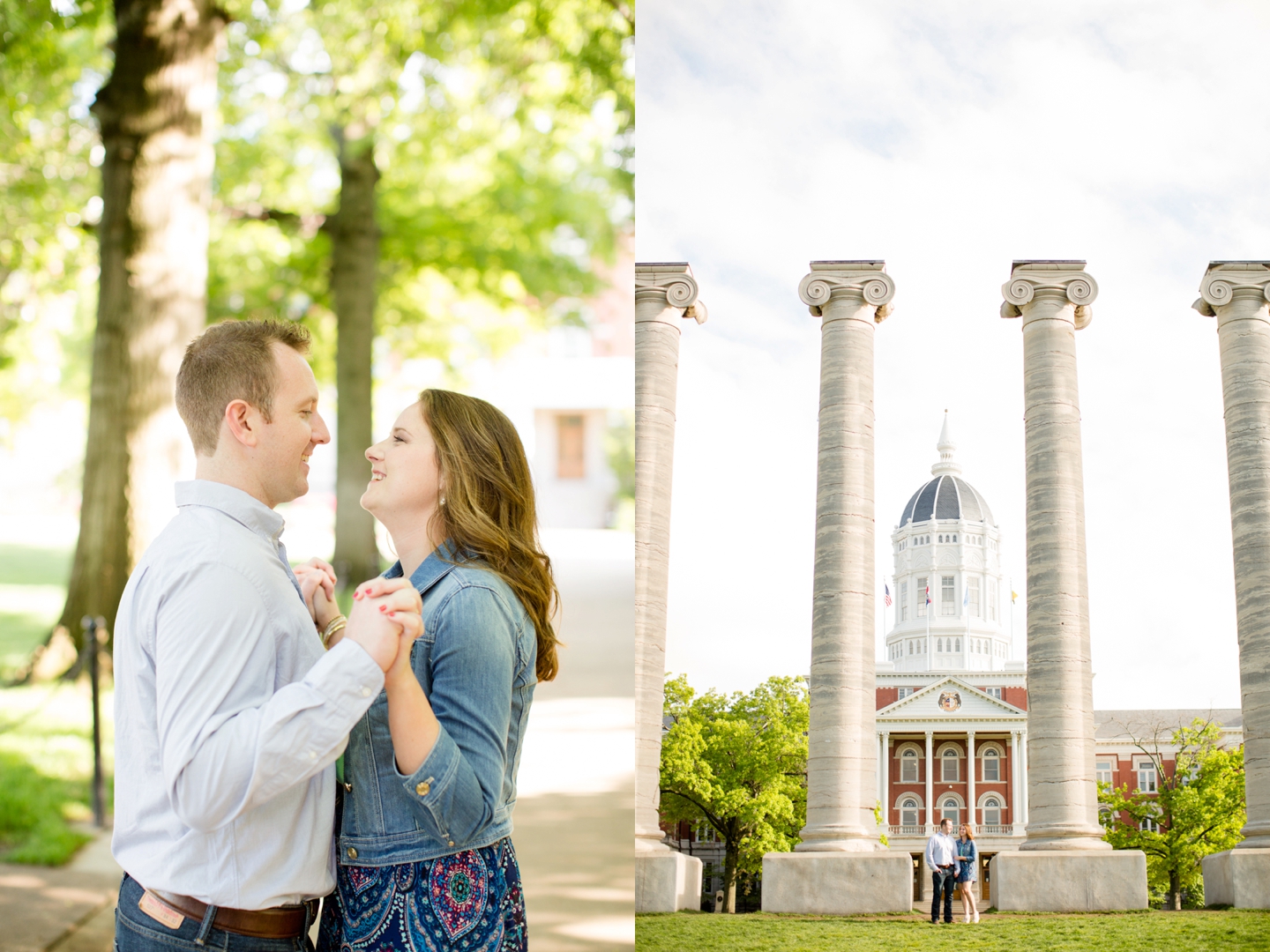 St. Louis Engagement Photography, Jessica Lauren Photography, Mizzou Engagement Session