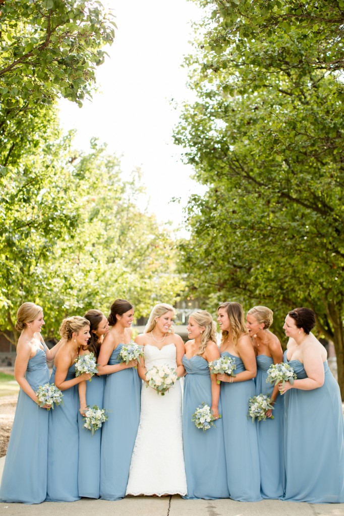 Bloomington Wedding Photographer, Midwest Wedding, Classic Bridesmaids, Jessica Lauren