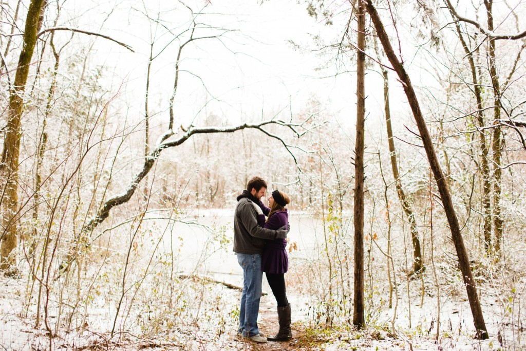 Snowy Engagement Session, St. Louis Wedding Photography, Jessica Lauren Photography, Winter Engagement