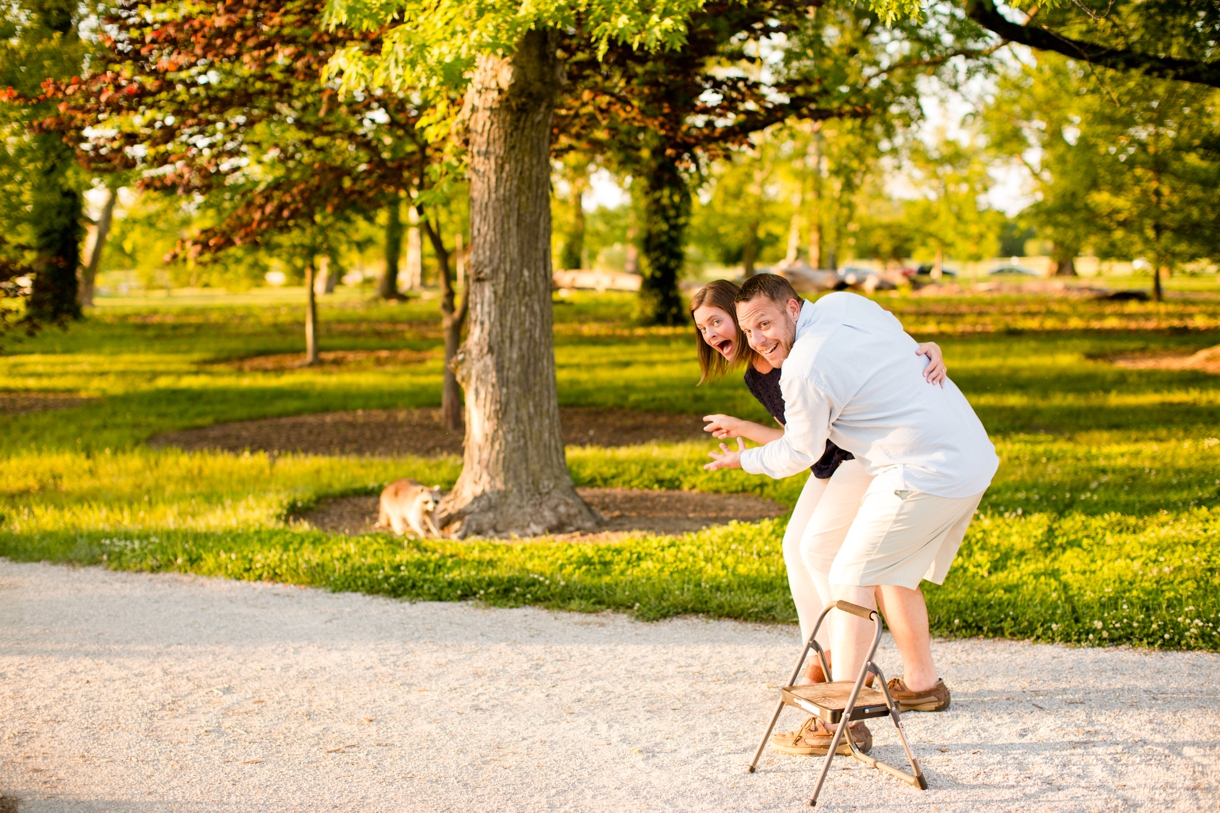 Forest Park Engagement Photos