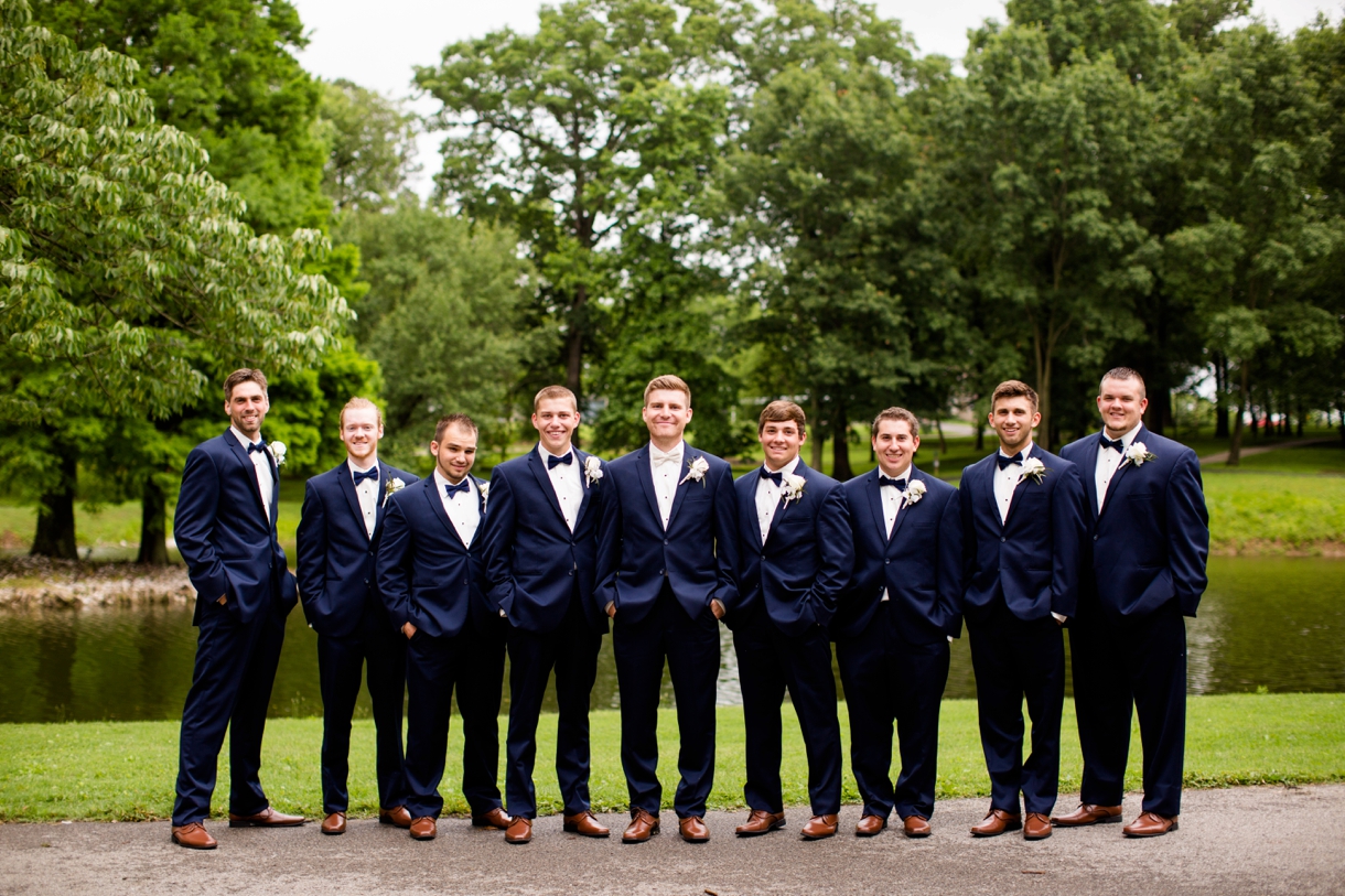 Illinois Wedding Photographer, Jessica Lauren Photography, Navy and Blush Wedding 