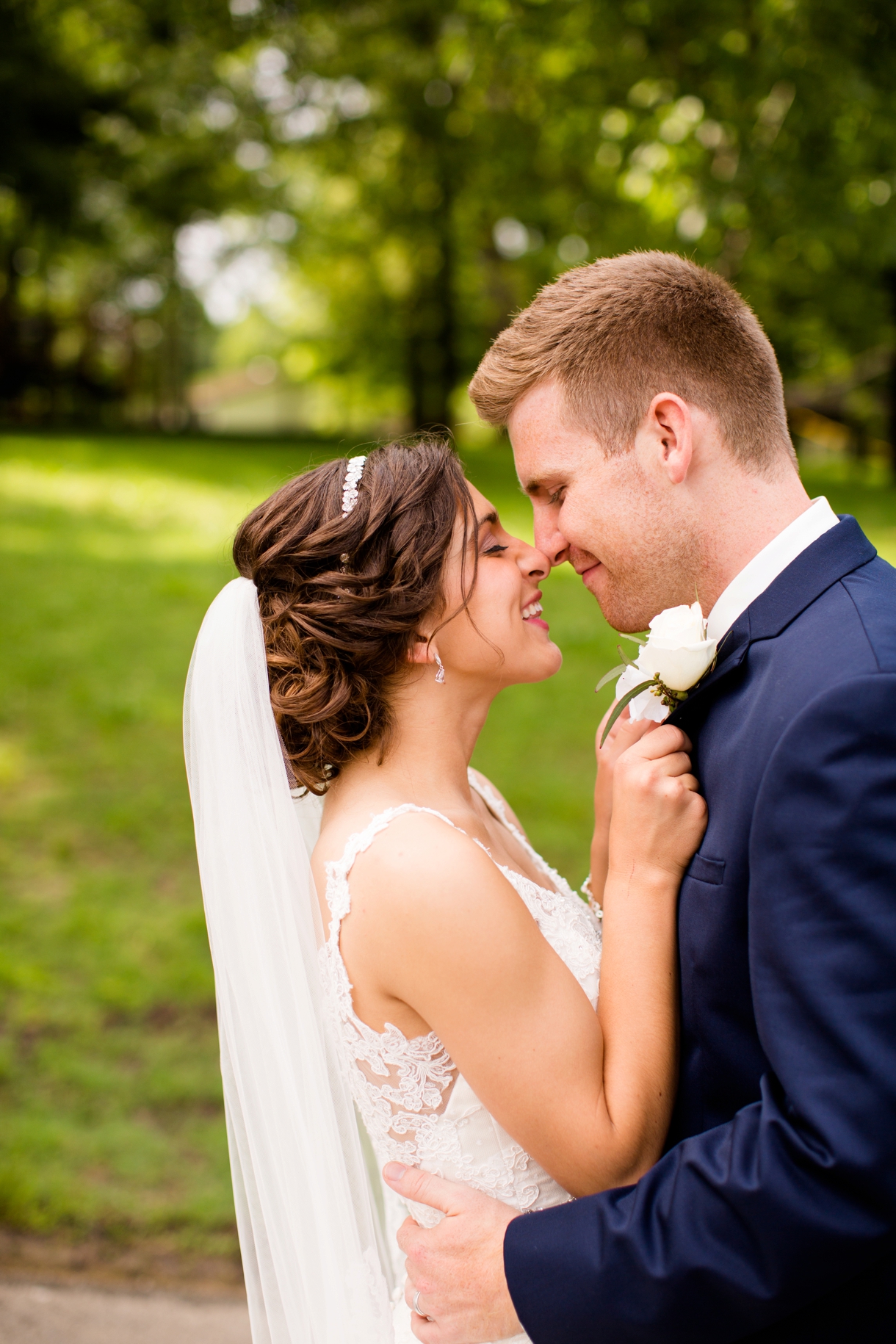 Illinois Wedding Photographer, Jessica Lauren Photography, Navy and Blush Wedding 