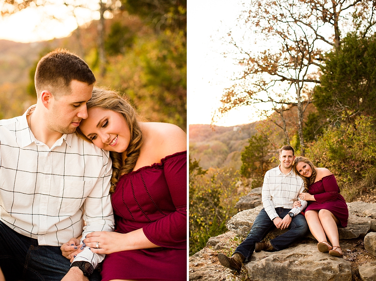 Engagement Photos at Castlewood State Park by Jessica Lauren Photography