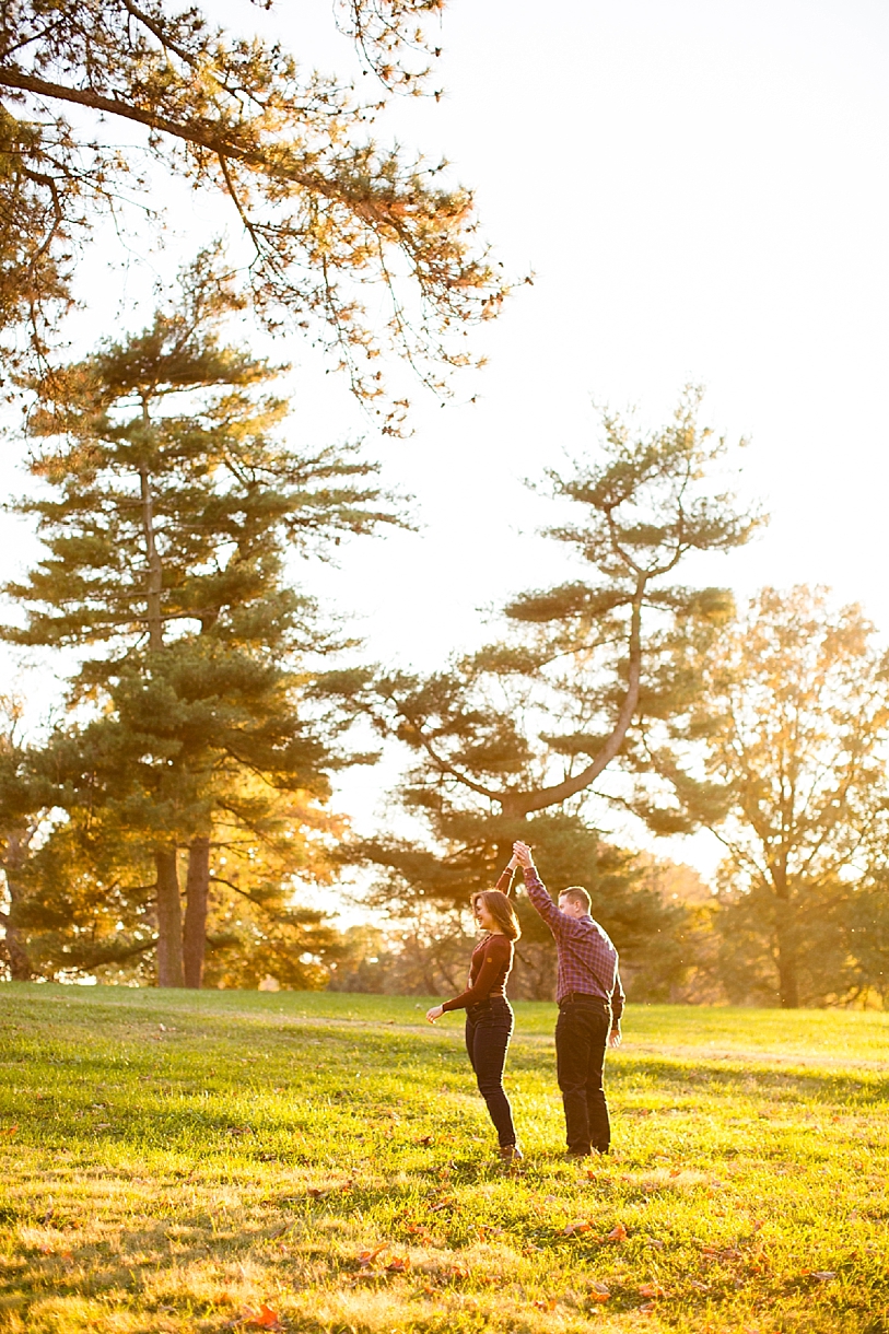 Engagement Photos at Forest Park by Jessica Lauren Photography