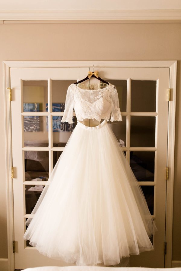 Two Piece Wedding Dress, Mia Grace Bridal 