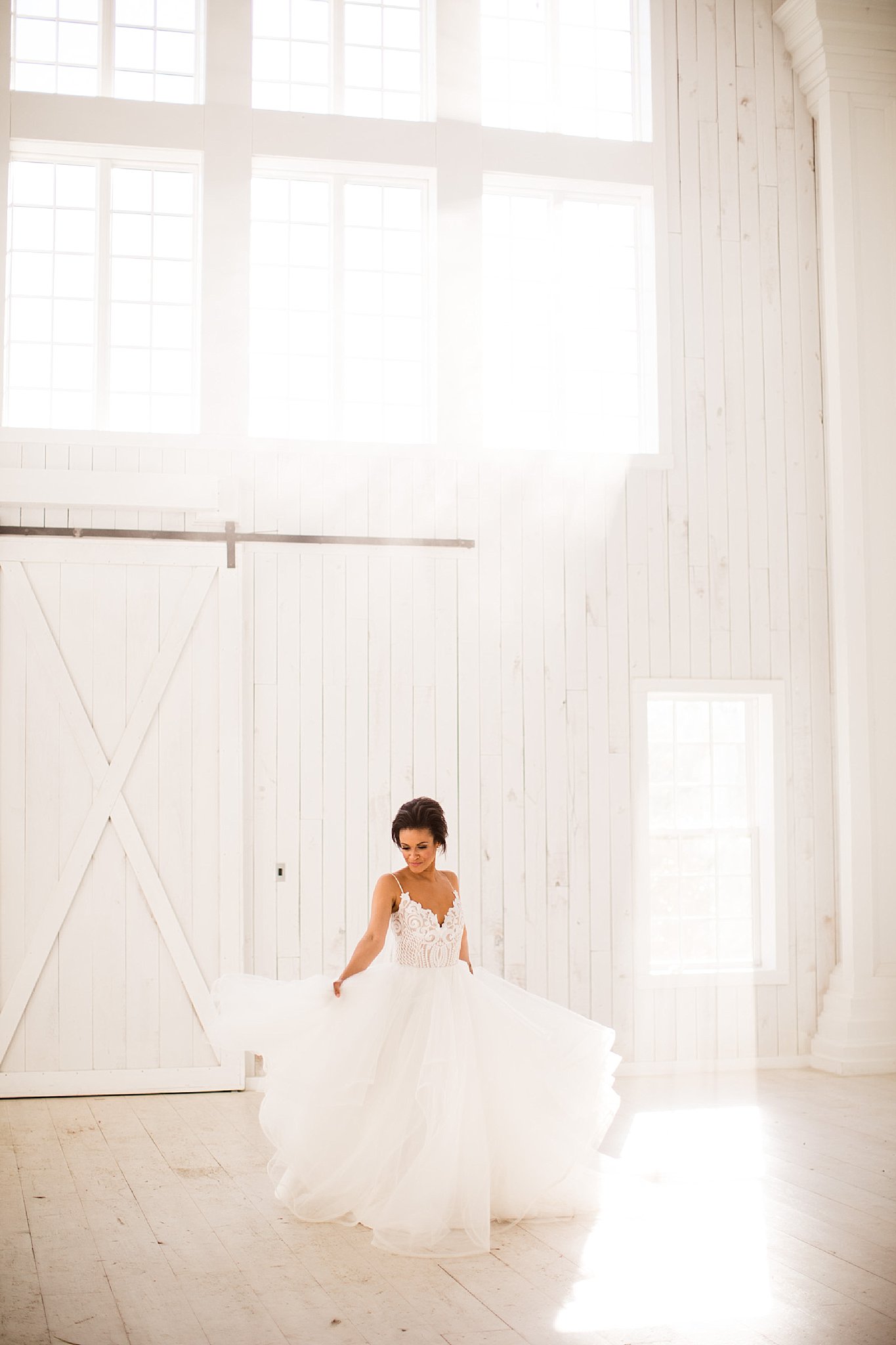 Twirling in Miss Hailey Paige Wedding Dress