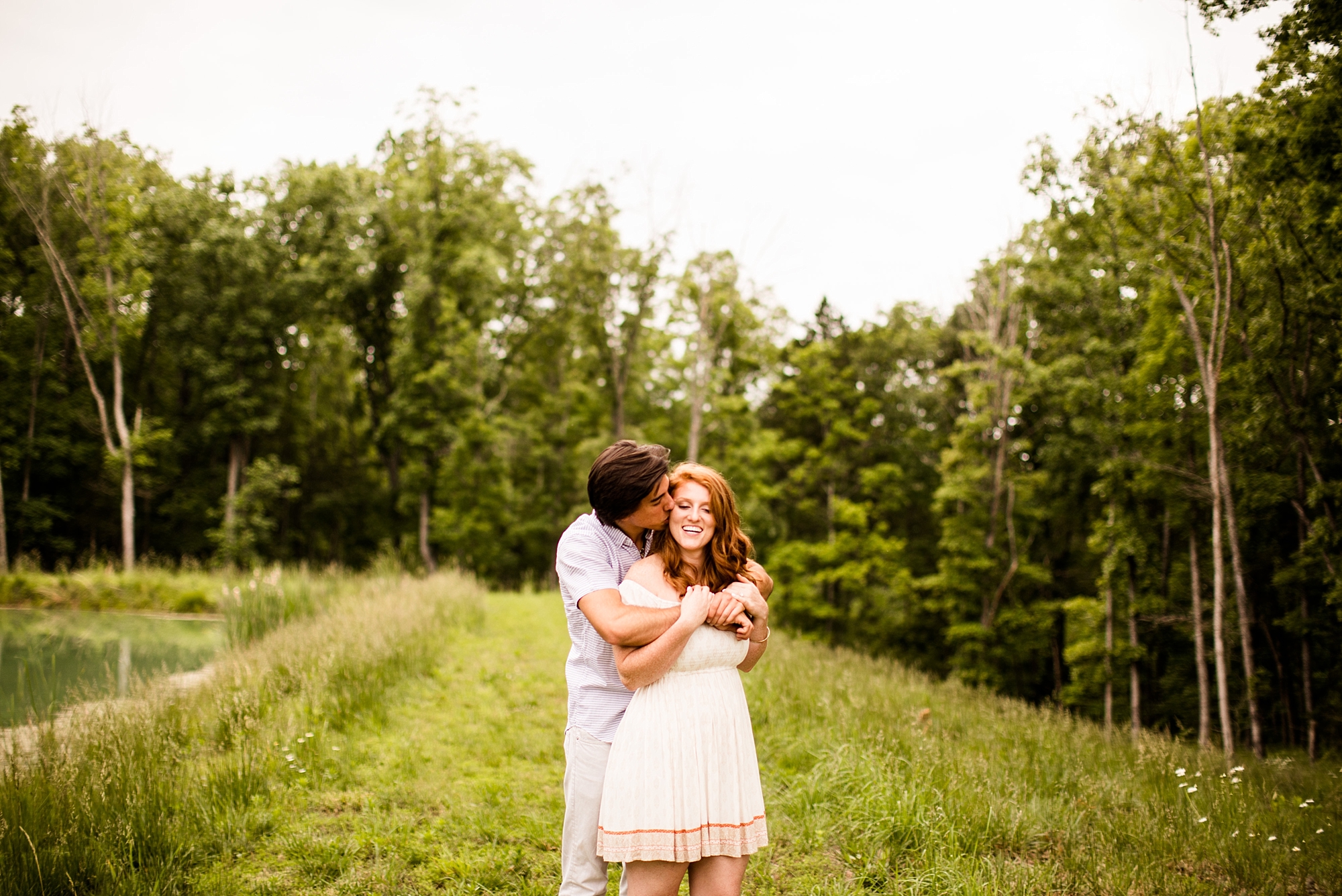Missouri Wedding Photographer, St. Louis Engagement Session, Long Row Lavender Farm