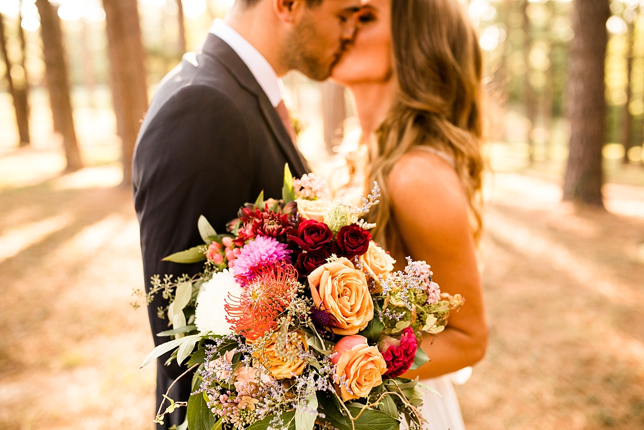 Boho Wedding, Woodland Styled Shoot, Colorful Wedding Florals