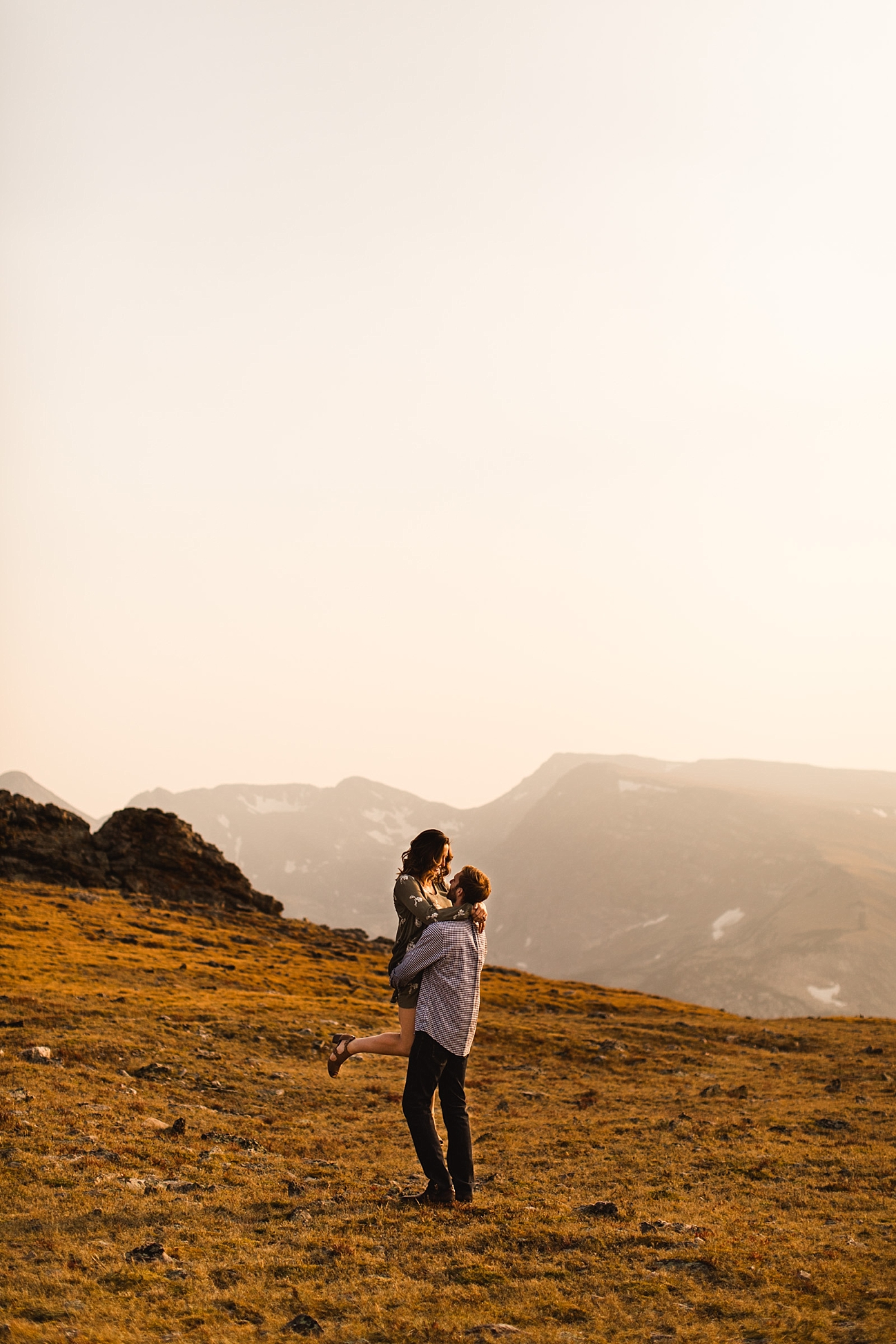 Engagement Photos in Rocky Mountain National Park, Colorado Wedding Photographer, Colorado Engagement Session