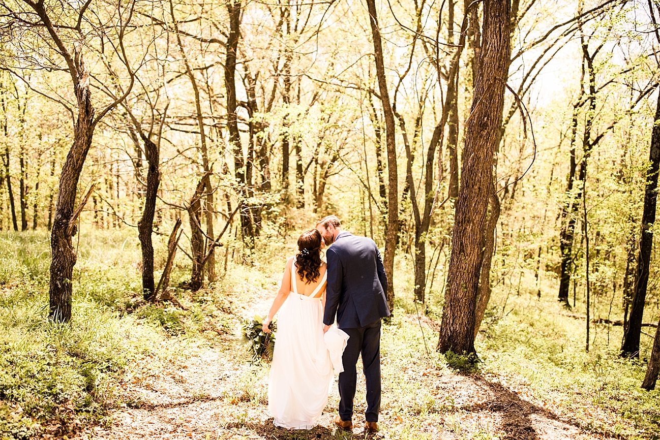 Patrick & Tillie :: Woodsy Backyard Wedding in Columbia Missouri