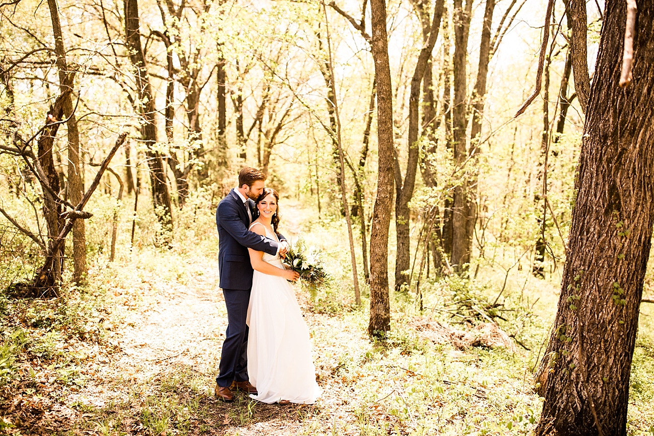 Patrick & Tillie :: Woodsy Backyard Wedding in Columbia Missouri