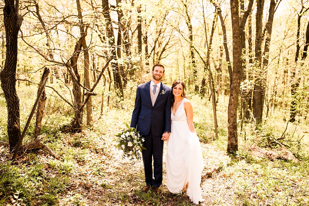 Patrick & Tillie :: Woodsy Backyard Wedding in Columbia Missouri