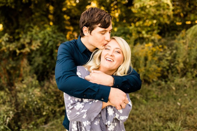 Ben and Courtney Quail Ridge Park Engagement Photos