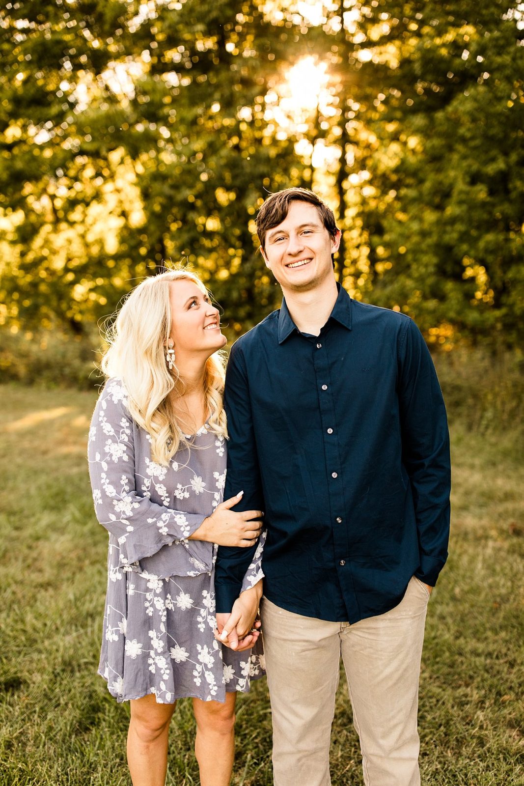 Ben and Courtney Quail Ridge Park Engagement Photos