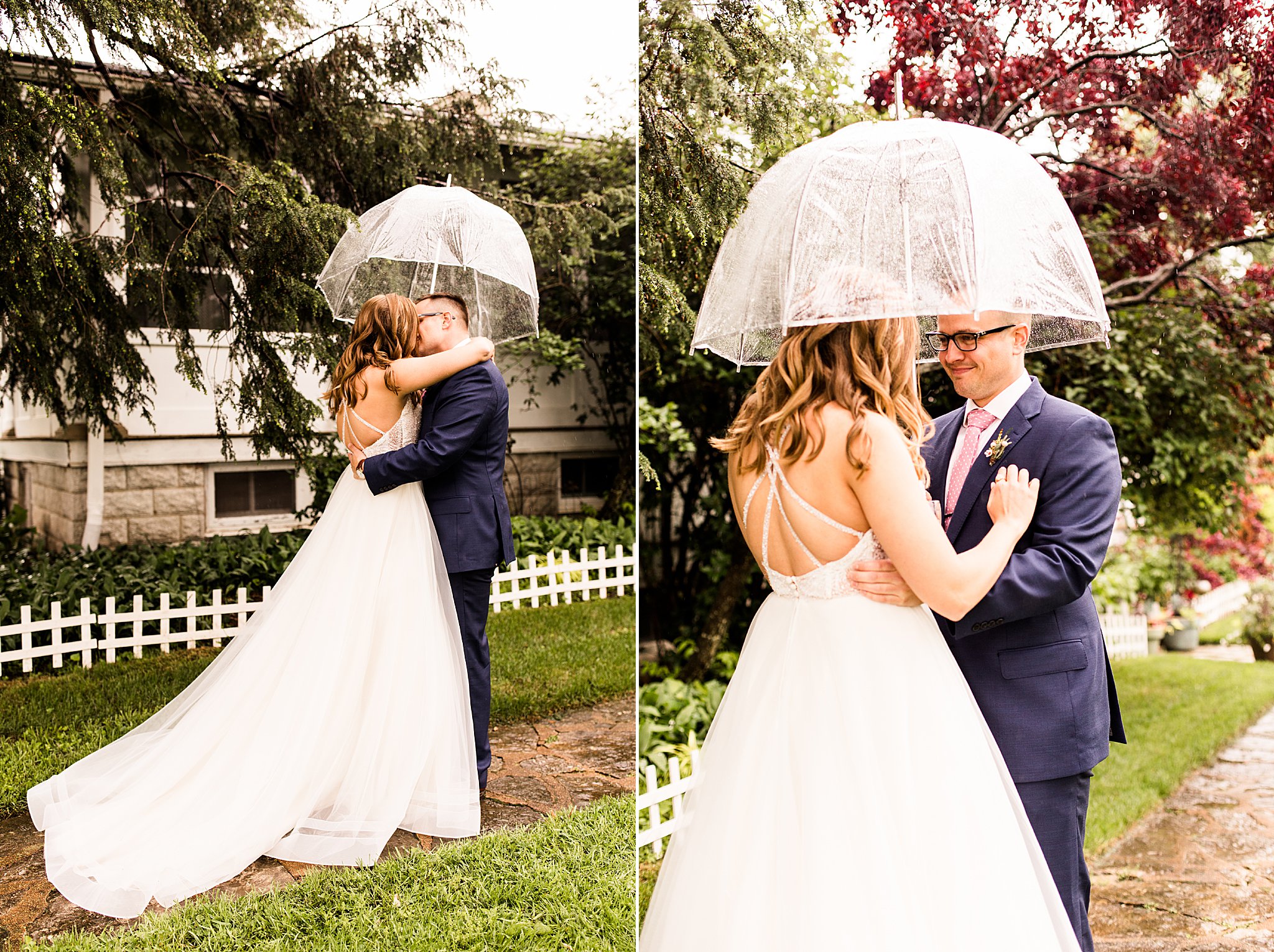 Rainy St. Louis Wedding