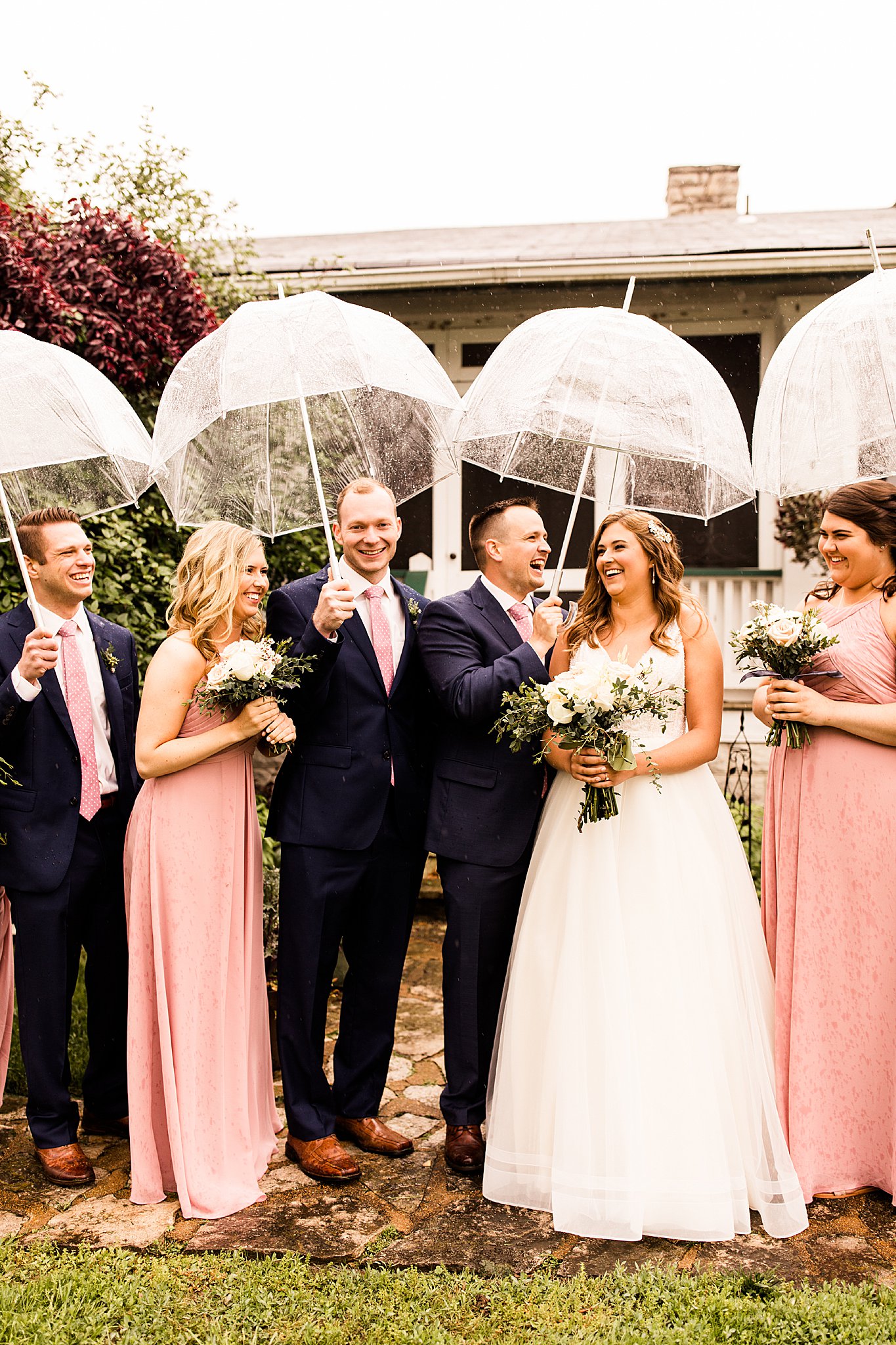 Rainy St. Louis Wedding