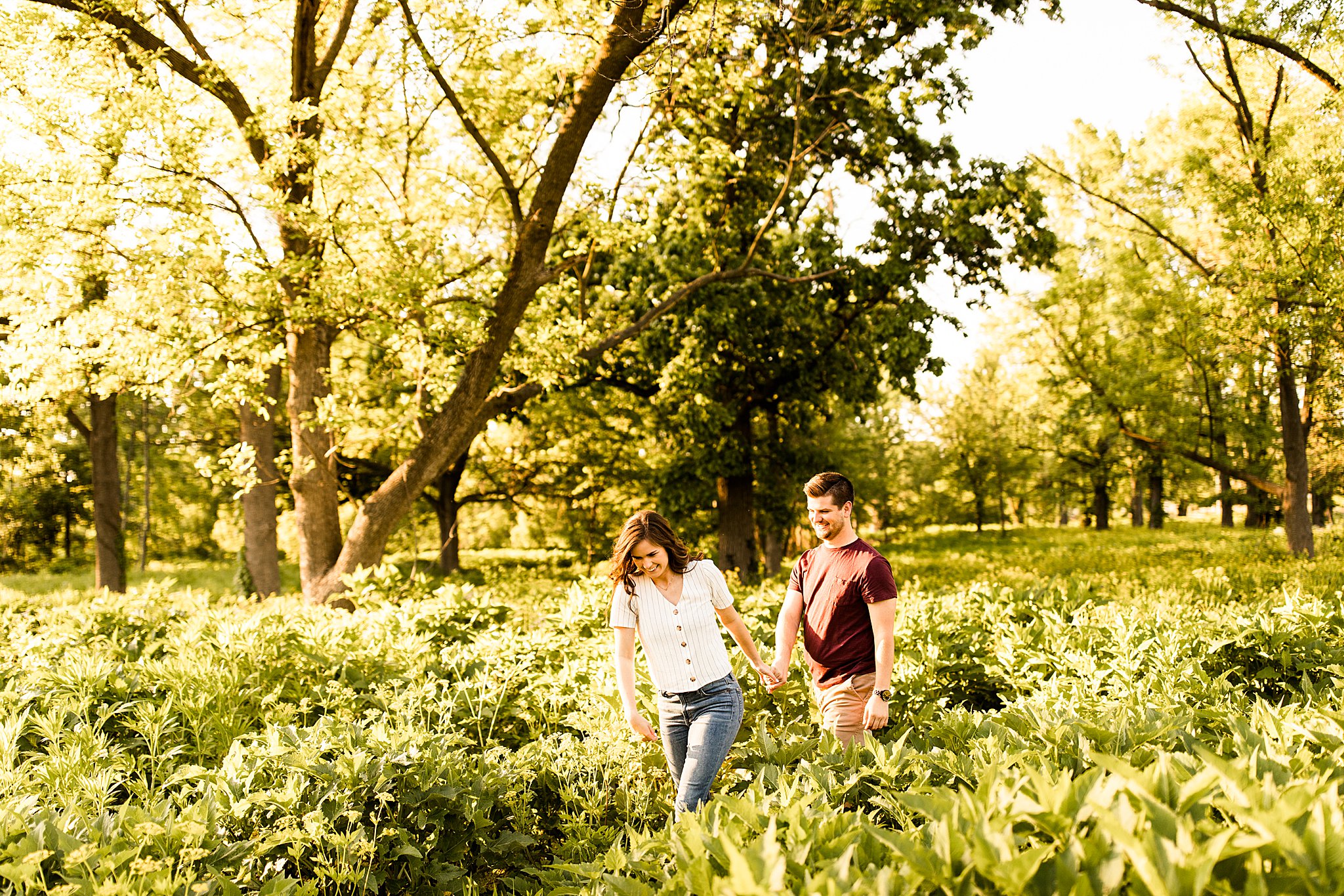 Forest Park Engagement Photos