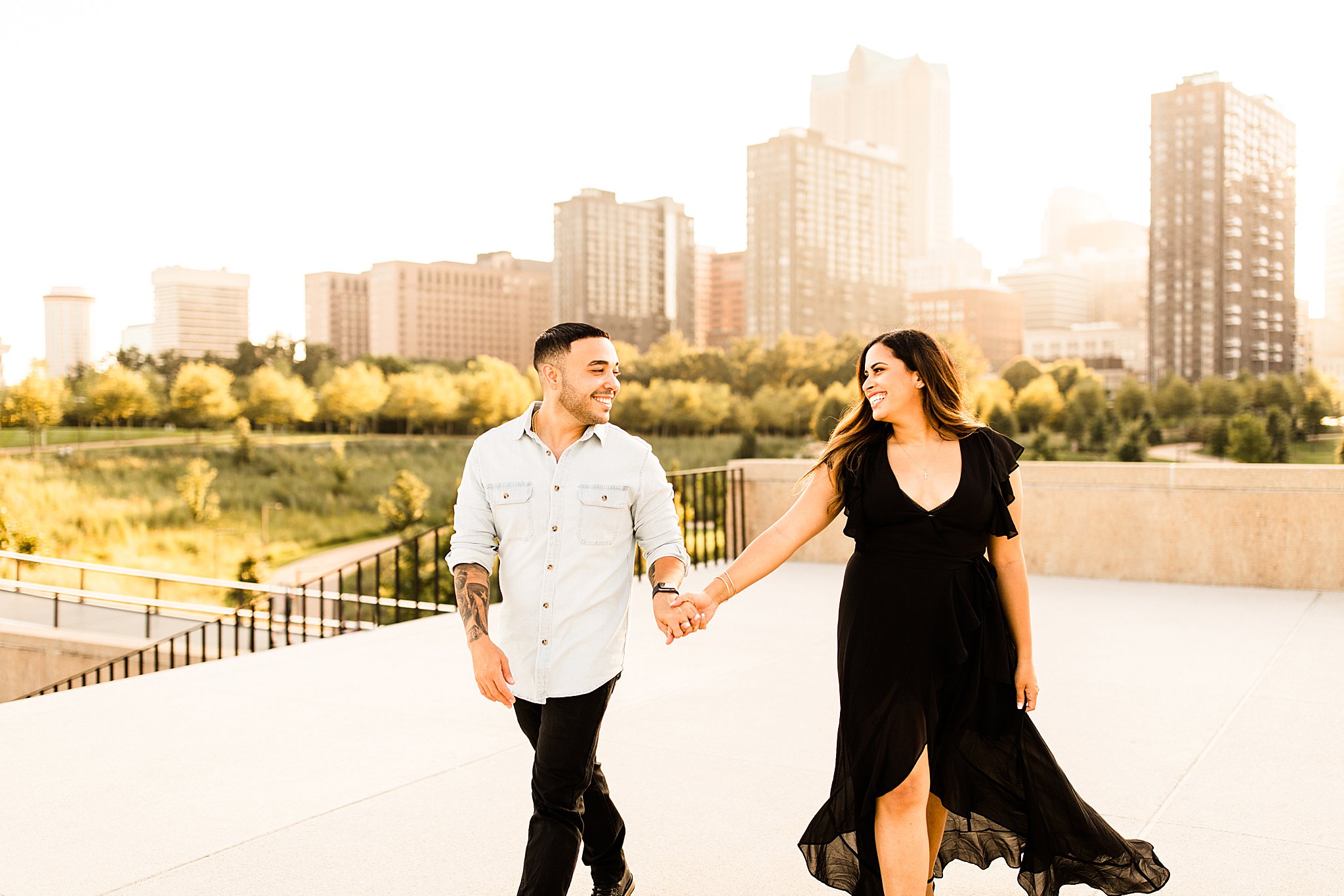 Downtown St. Louis Engagement Session