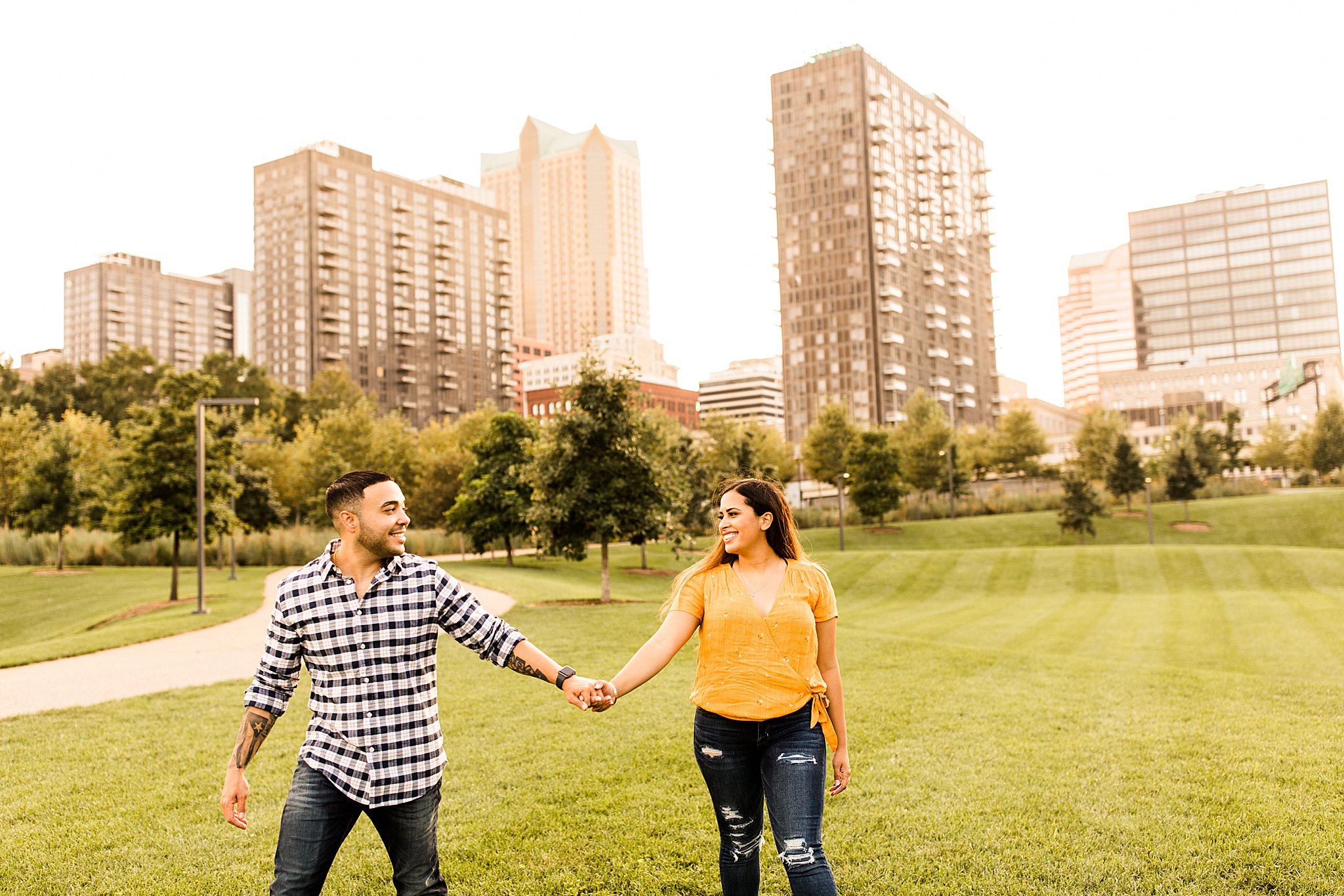 Downtown St. Louis Engagement Session