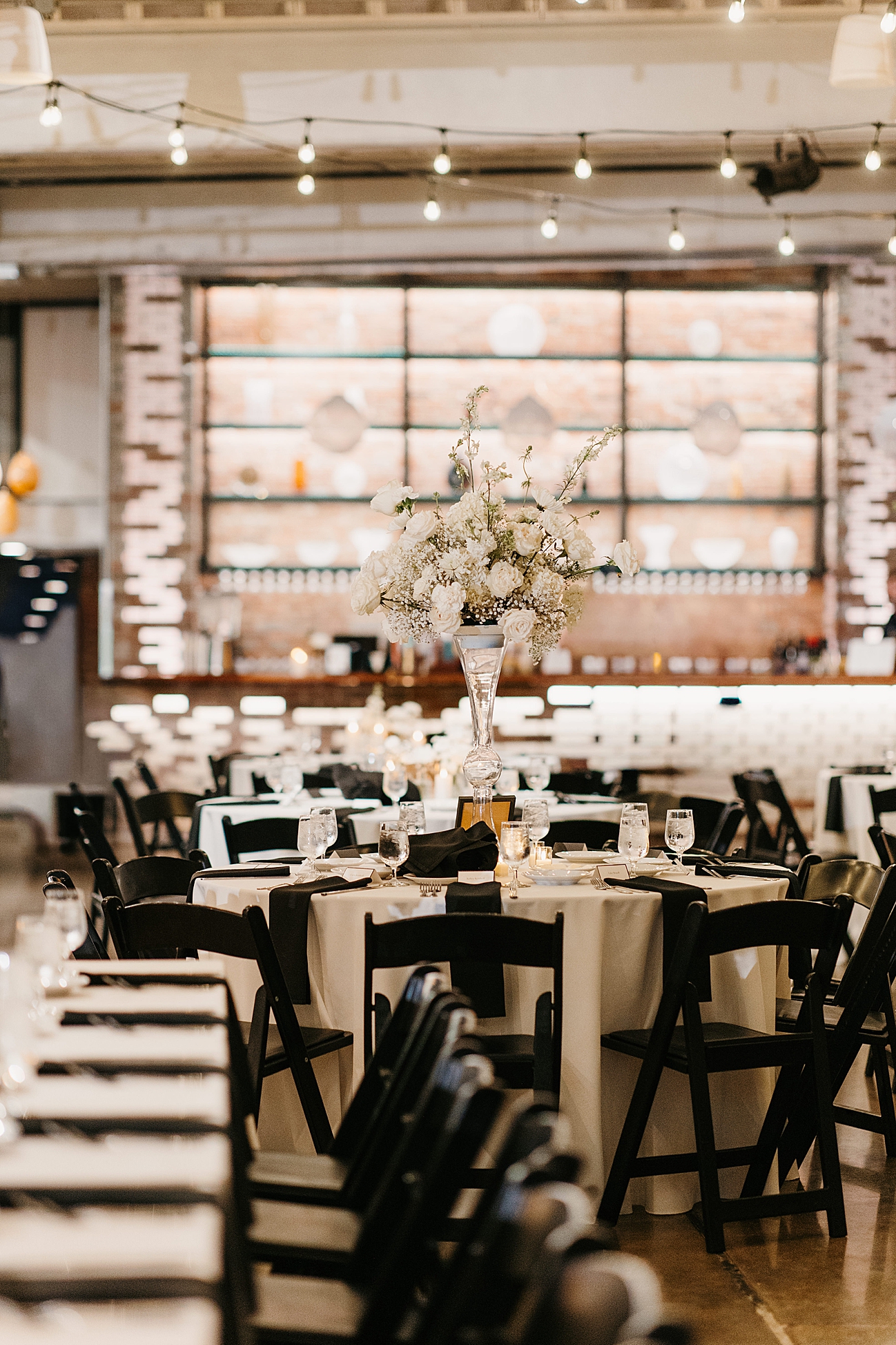 Third Degree Glass Factory Wedding Reception